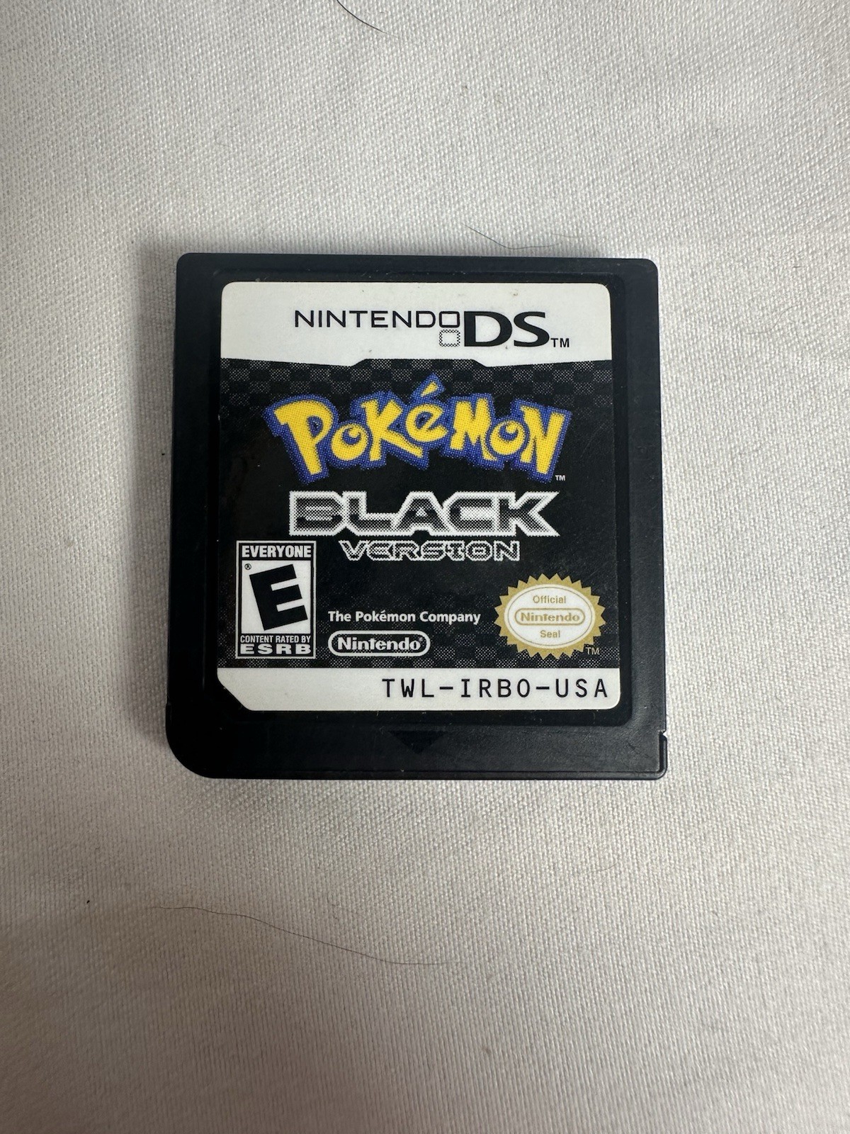 Pokémon Black Version Nintendo DS Authentic Tested Legendary RPG Adventure