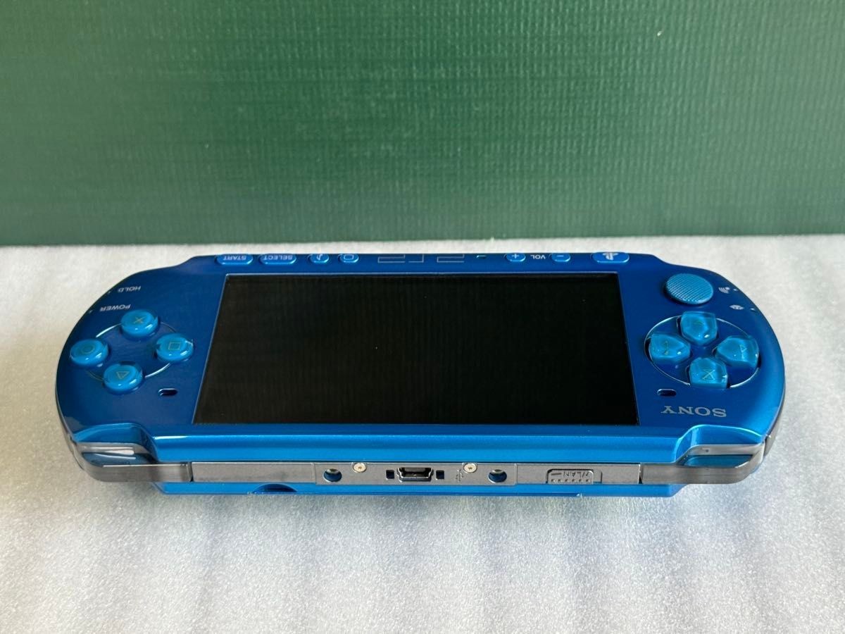 Excellent Sony PSP-3000 Vibrant Blue Console Tested