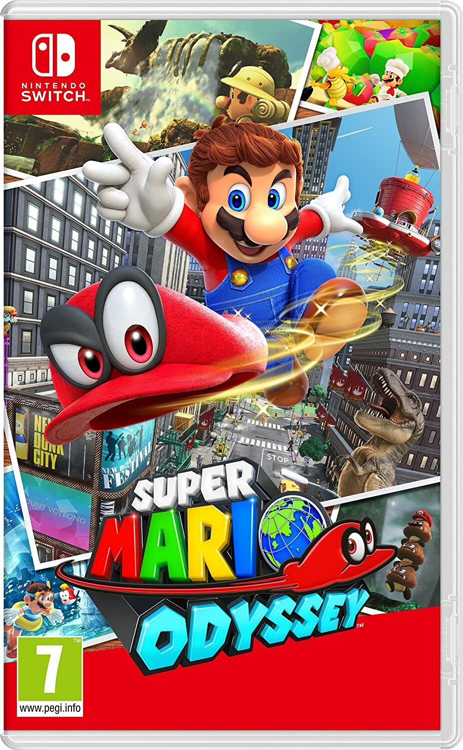 Super Mario Odyssey Nintendo Switch Brand New Factory Sealed