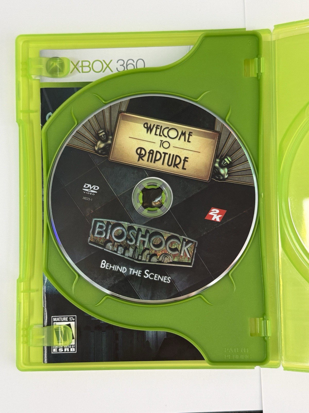 Bioshock Limited Edition XBOX 360 BIG DADDY FIGURINE UNOPENED w/DVD & MUSIC EP