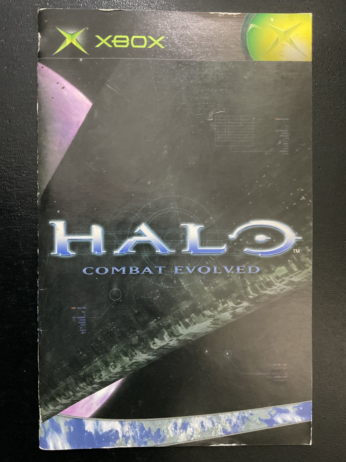 Halo Combat Evolved Microsoft XBOX Instruction Manual Only