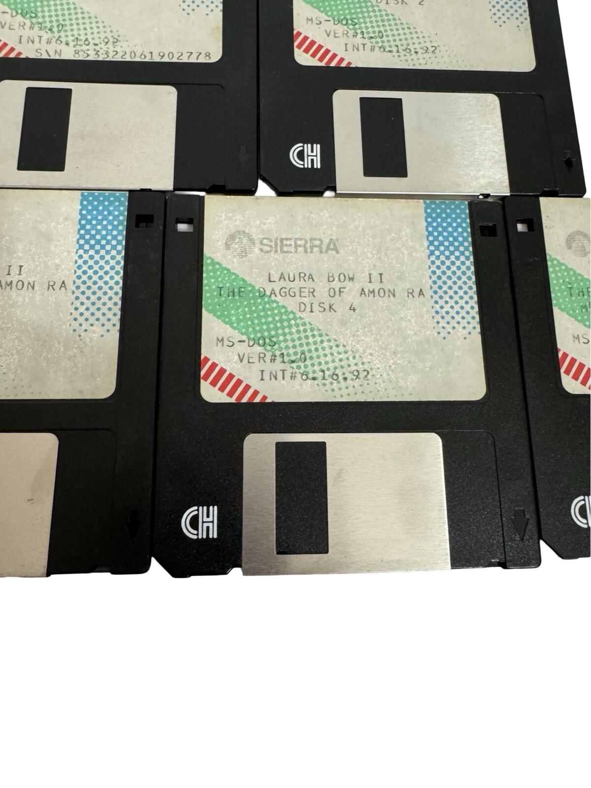 Laura Bow II: The Dagger of Amon Ra PC 3.5in Disks Sierra 1992