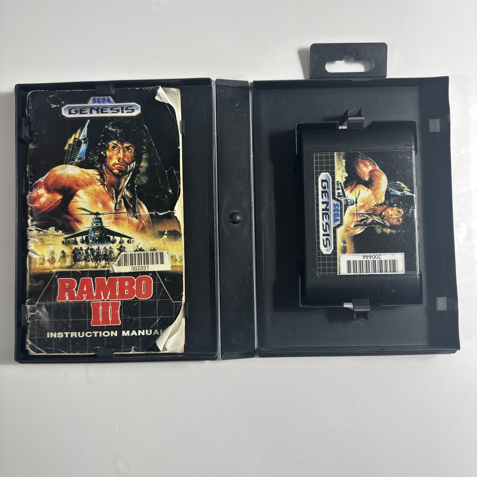 Rambo III 3 (Sega Genesis) Complete CIB – Tested