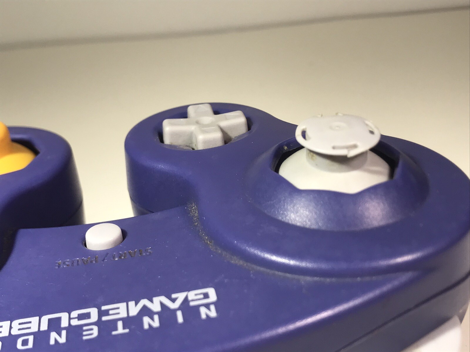 Official Nintendo GameCube Purple Indigo Controller DOL-003 OEM tested working