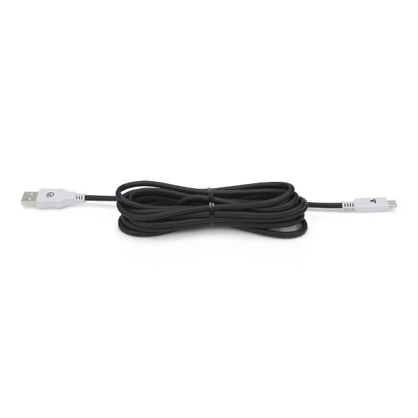 PowerA USB-C to USB Charge Cable for PlayStation 5: Controller Charger Accessory