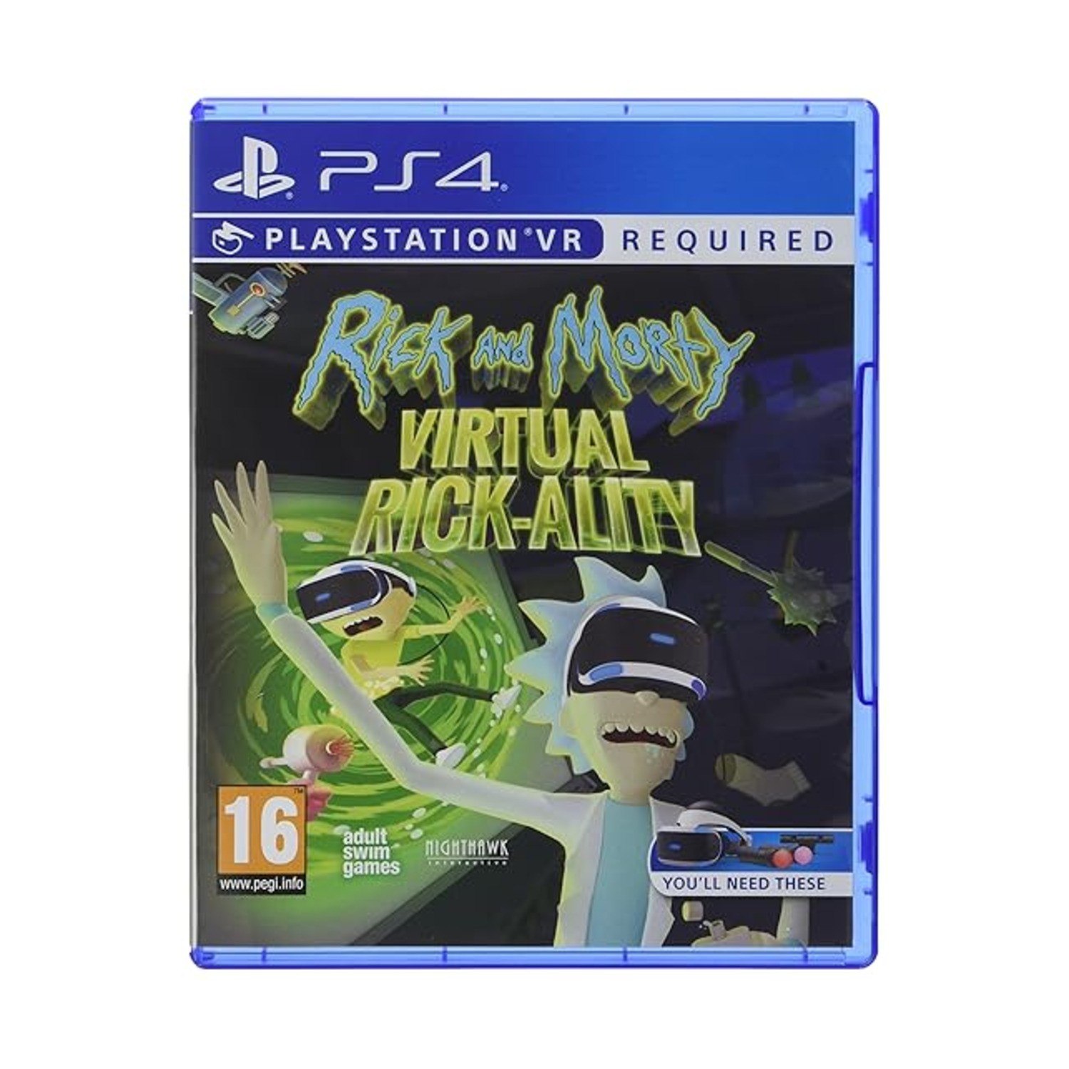 Nighthawk PS4 Games Rick and Morty – Virtual Rick-Ality SW (New)
