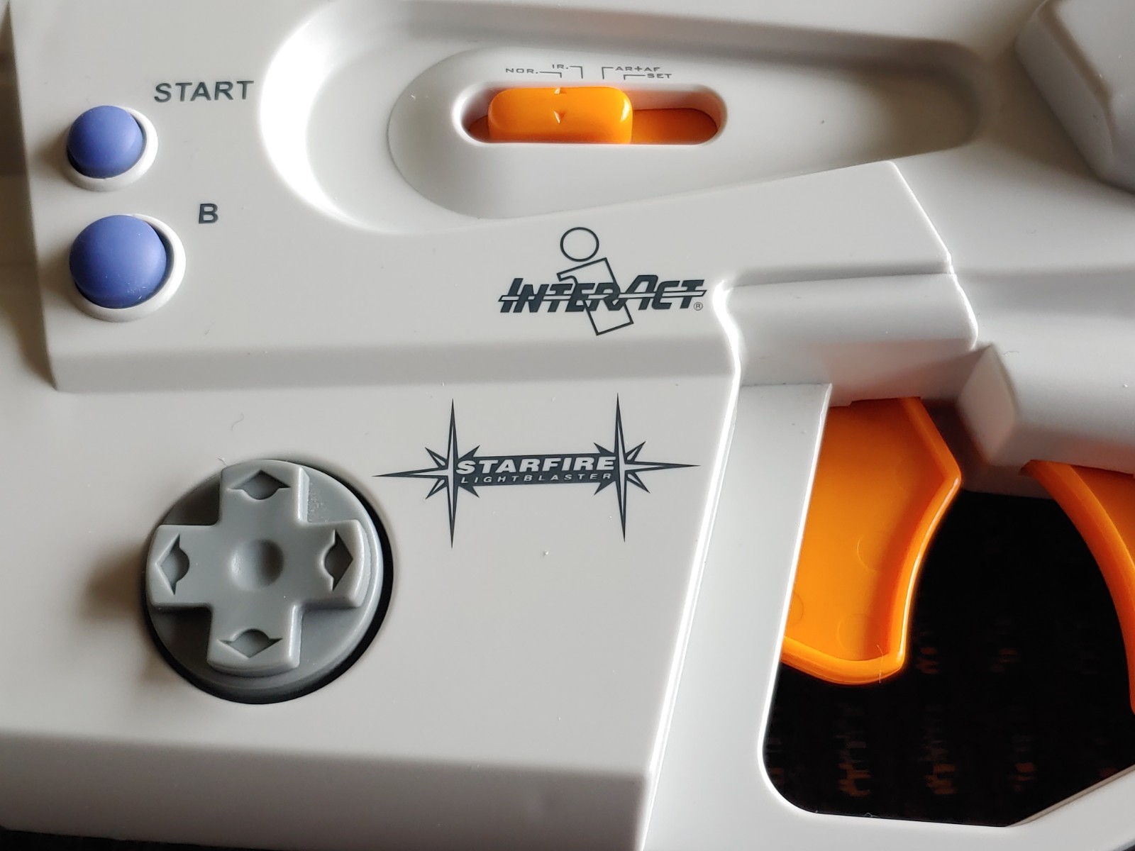 InterAct StarFire LightBlaster Sega Dreamcast Light Gun Tested Working