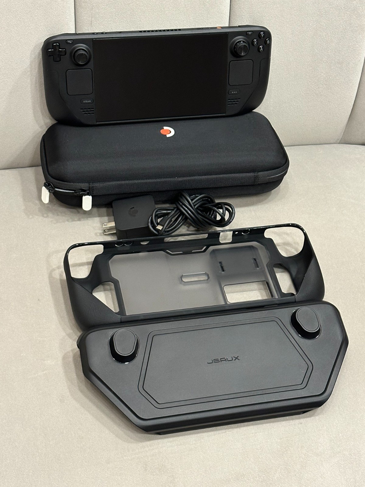 Valve Steam Deck OLED 512GB Black with Carrying Case & Charger