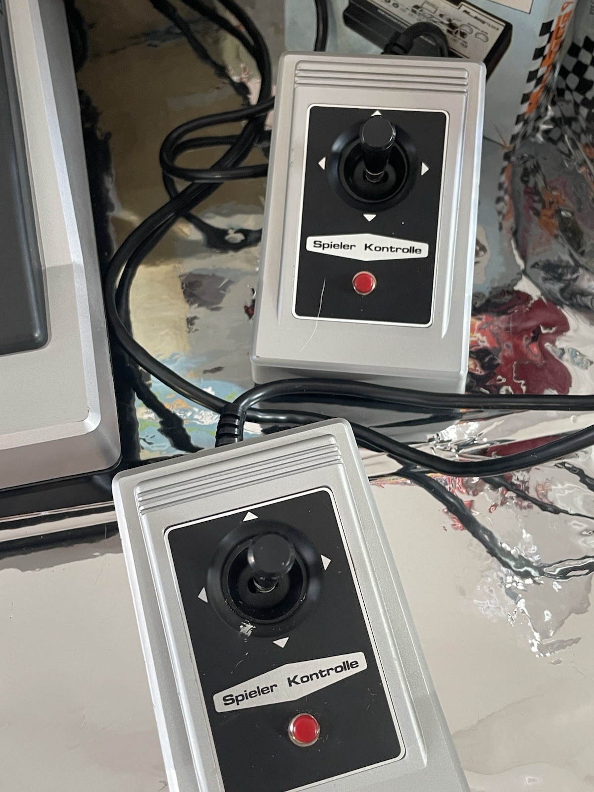 Mustang 9015 Original Packaging CIB Sanwa 2 Modules Original Packaging CIB Retro Pong Console Excellent Condition 70s