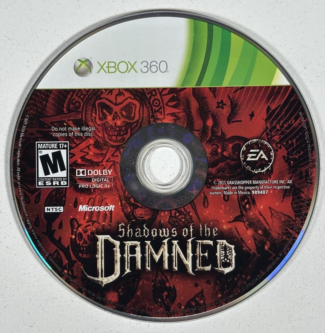 Shadows of the Damned – Xbox 360 – CIB – *TESTED* – FAST SHIPPING