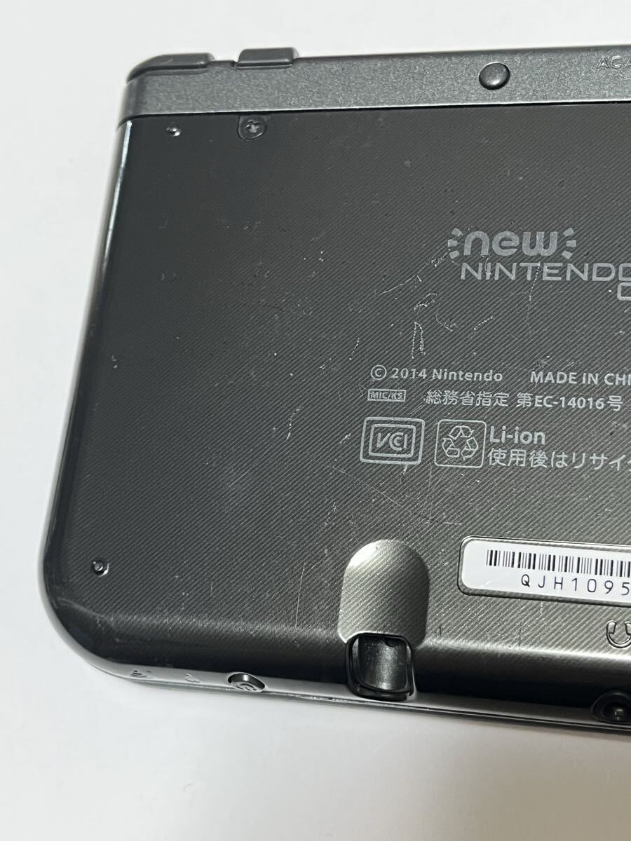 Japanese New Nintendo 3DS XL LL METALLIC BLACK only console RED-001