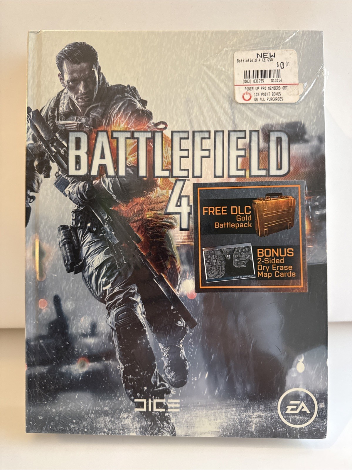 Battlefield 4 Collector’s Edition Strategy Guide Book EA DICE Prima SEALED new