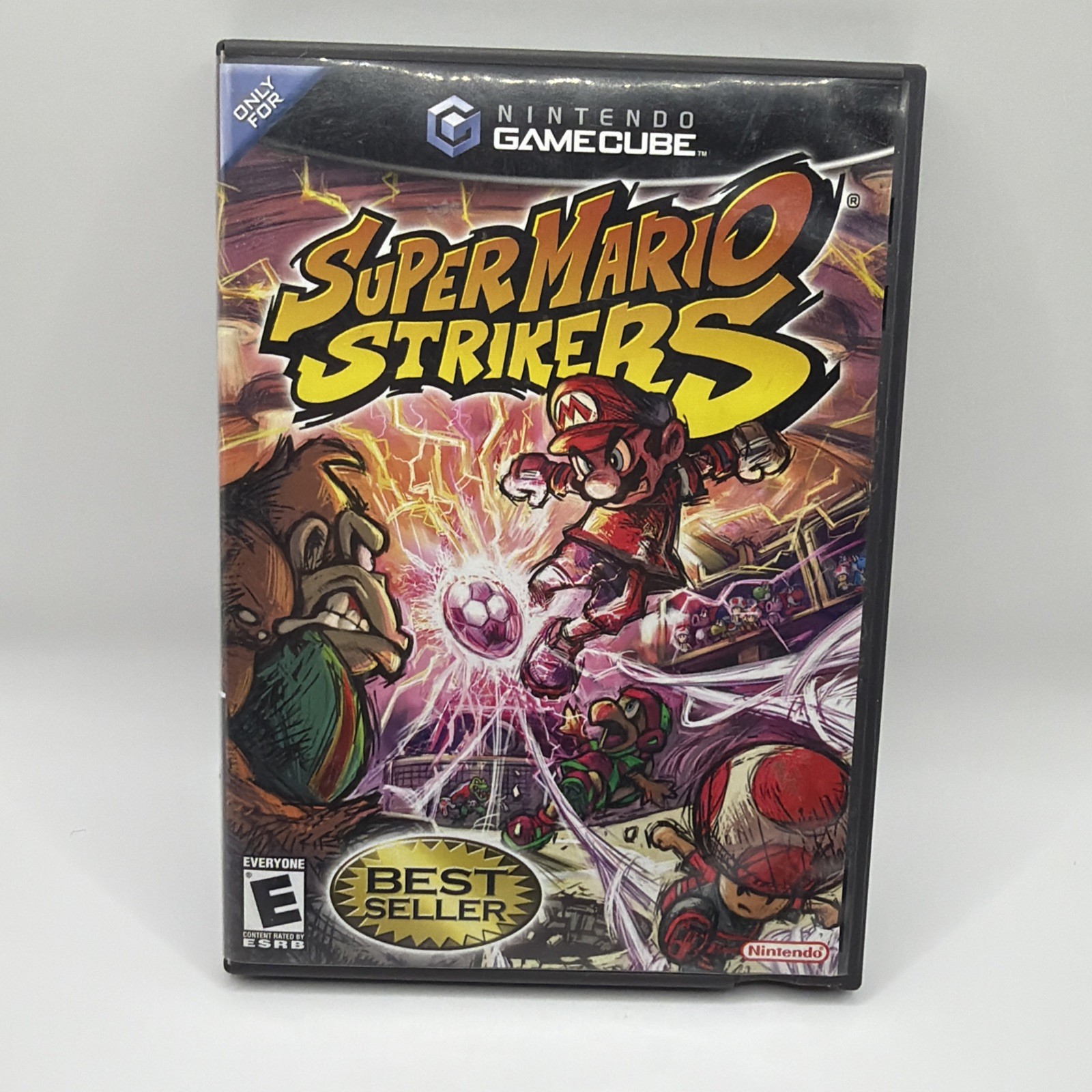 Super Mario Strikers Nintendo Gamecube Complete In Box CIB Tested