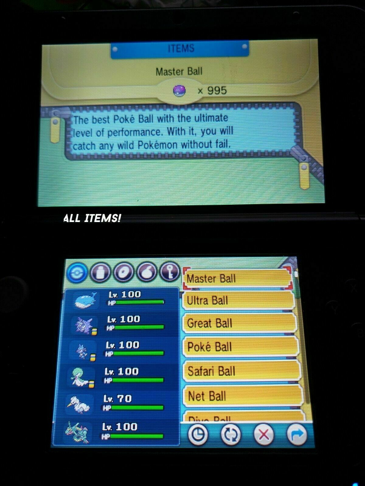 Pokemon Omega Ruby Nintendo 3ds Authentic – All 721 Pokemon Max Items