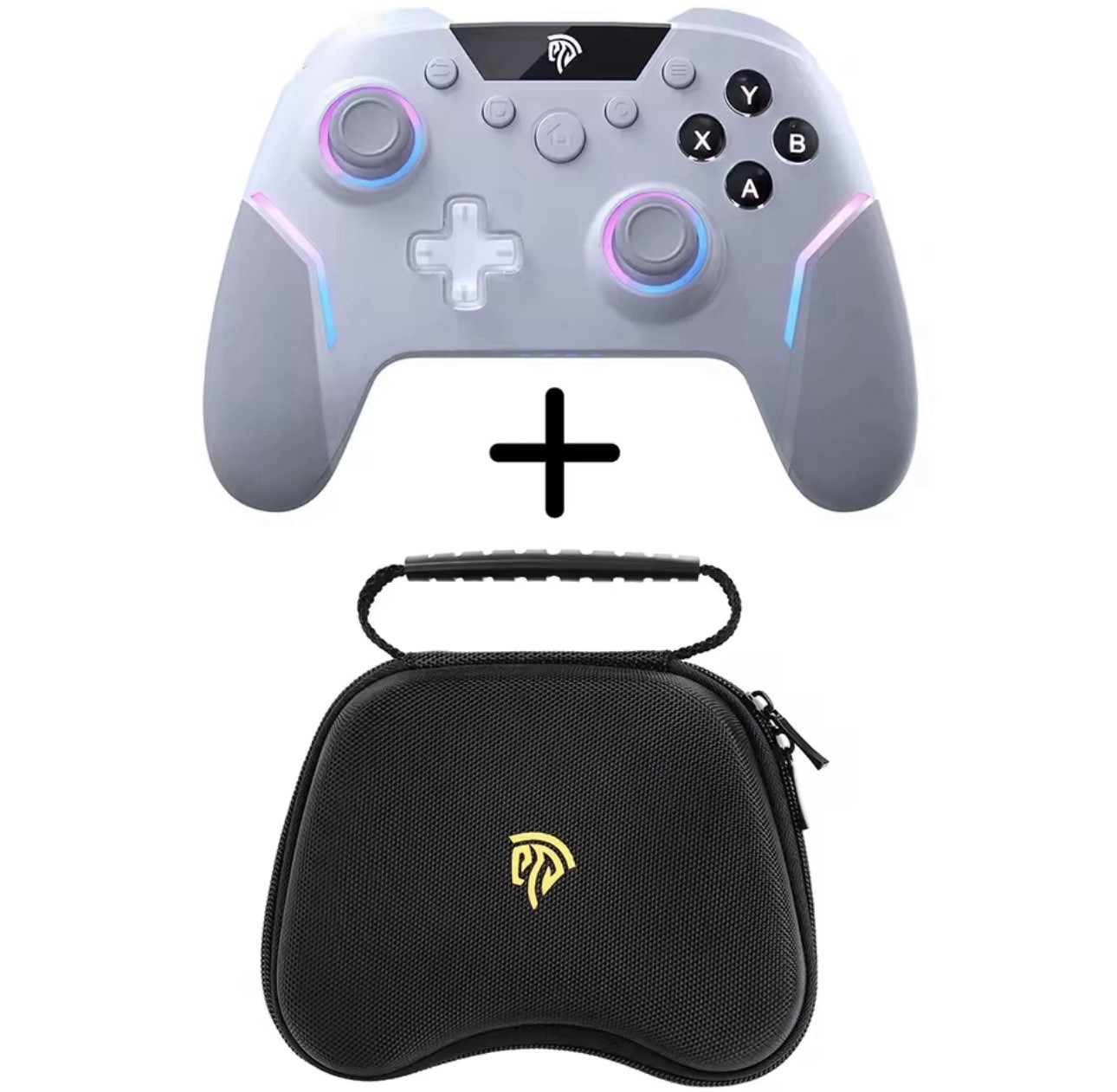 New EasySMX X20 Wireless Gaming Controller & Case RGB PC Switch Mobile Steam Etc