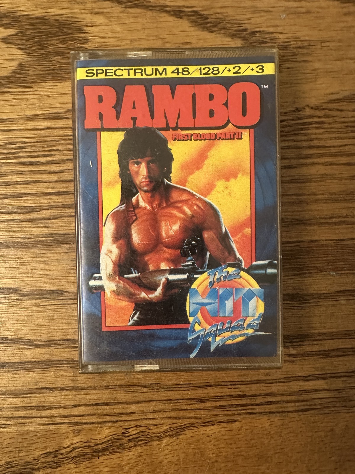 Rambo First Blood Part II – ZX Spectrum 48/128/+2/+3 Cassette Tape Game – The