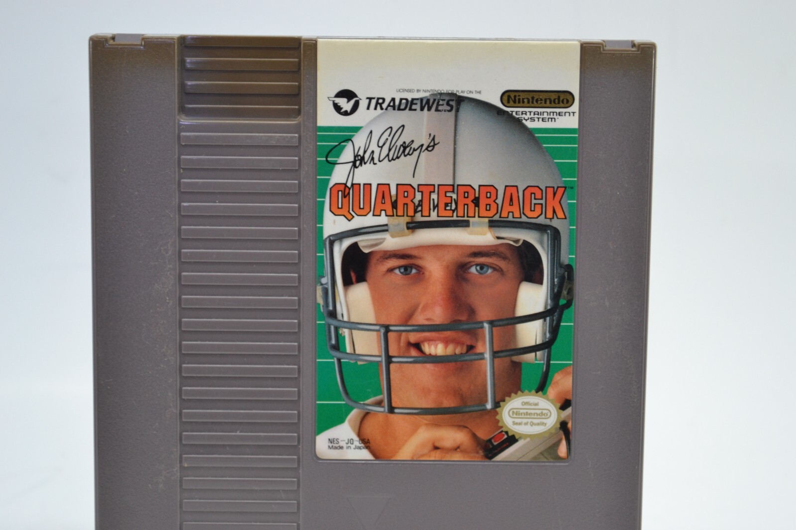 John Elway’s Quarterback (Nintendo NES, 1989) Authentic Cleaned Tested Working