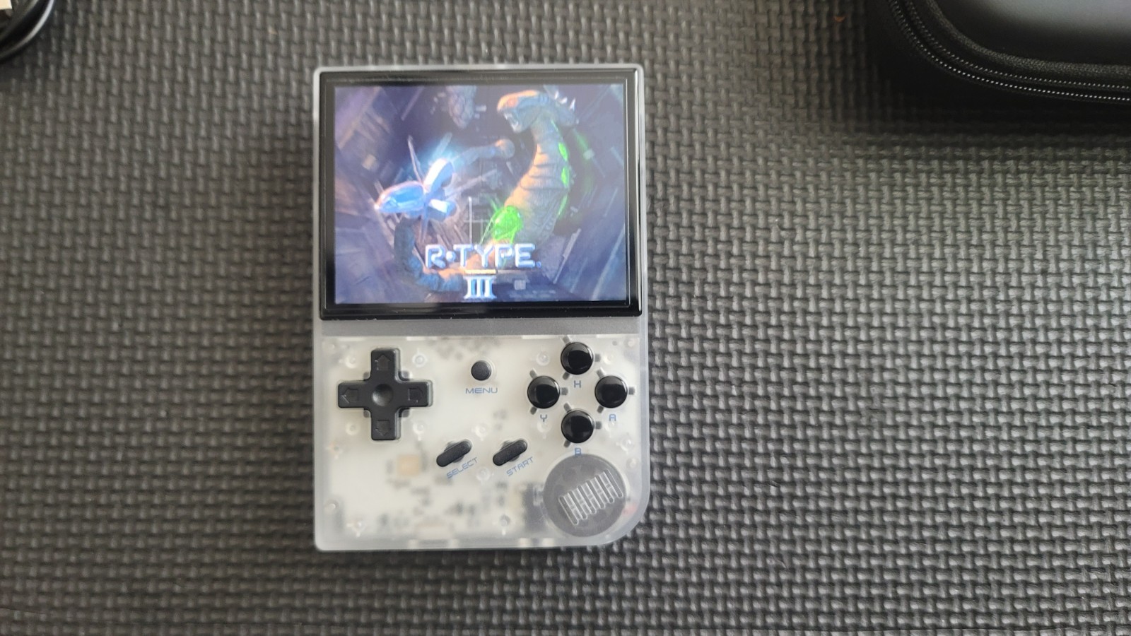 ANBERNIC RG35XX (CLEAR) 16GB GAME CARD (FREE BRICK) FRE CASE (GXRG)