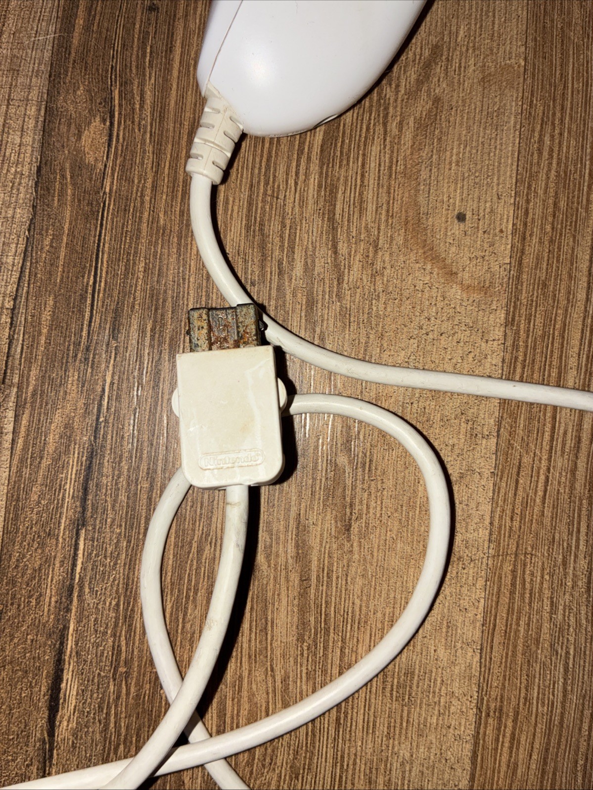 Nintendo Wii Motion Plus Sensor, Wii Motion Plus adapter, Wii Nunchuck(White)