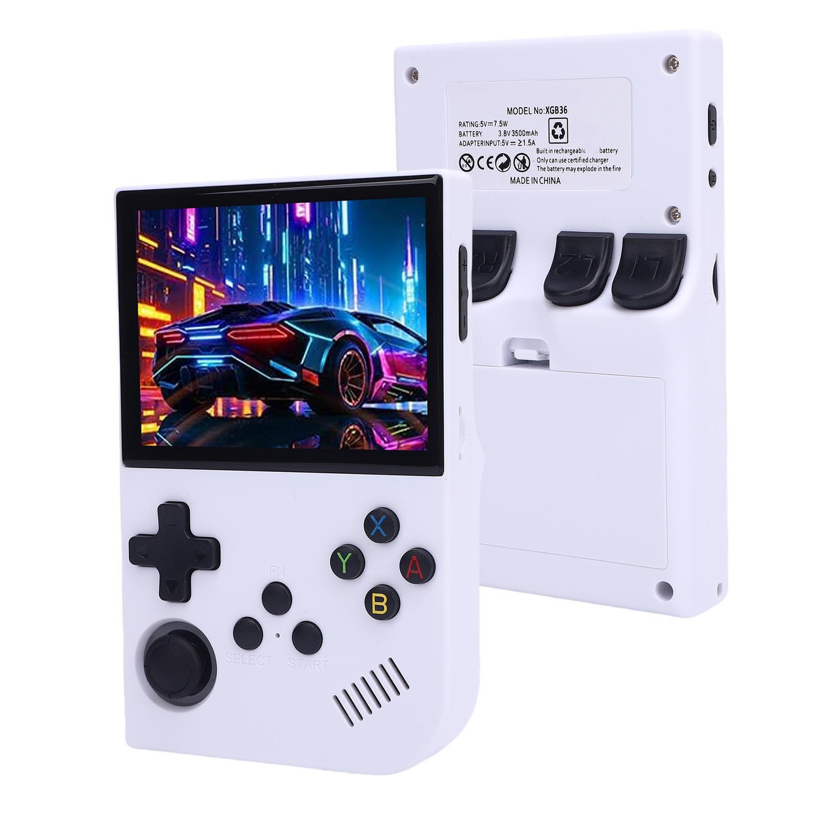 Retro Handheld Game Console With 3.5 Inch 640×480 Screen Portable Video Gam CHGT