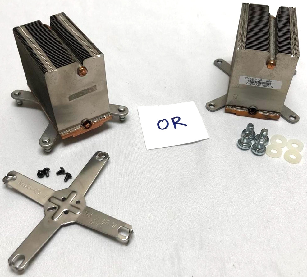 OEM Xbox 360 Original OG Fat HEATSINK Brick X801332 X801372 Bracket 800334 Part