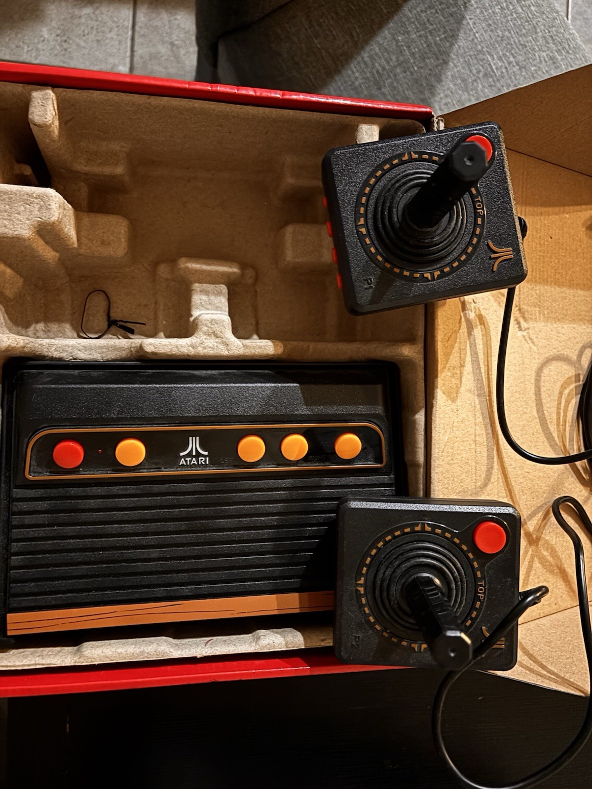 Atari Flashback 9 AR3050 HDMI Game Consoles with Wired Joystick Controllers