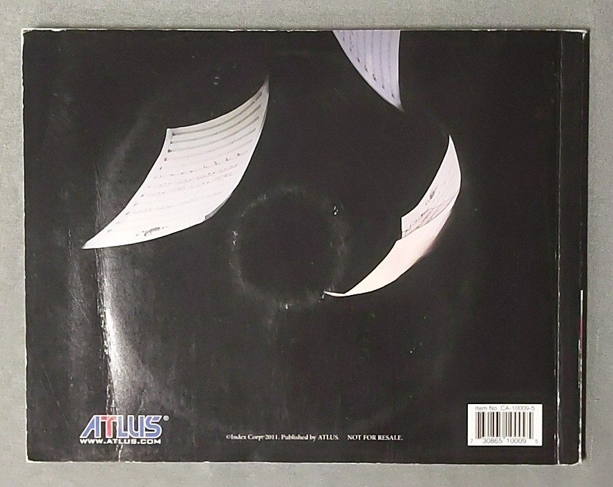 Catherine Art Book & Sound Music Disc (Altus, 2011) CD Promo Exclusive