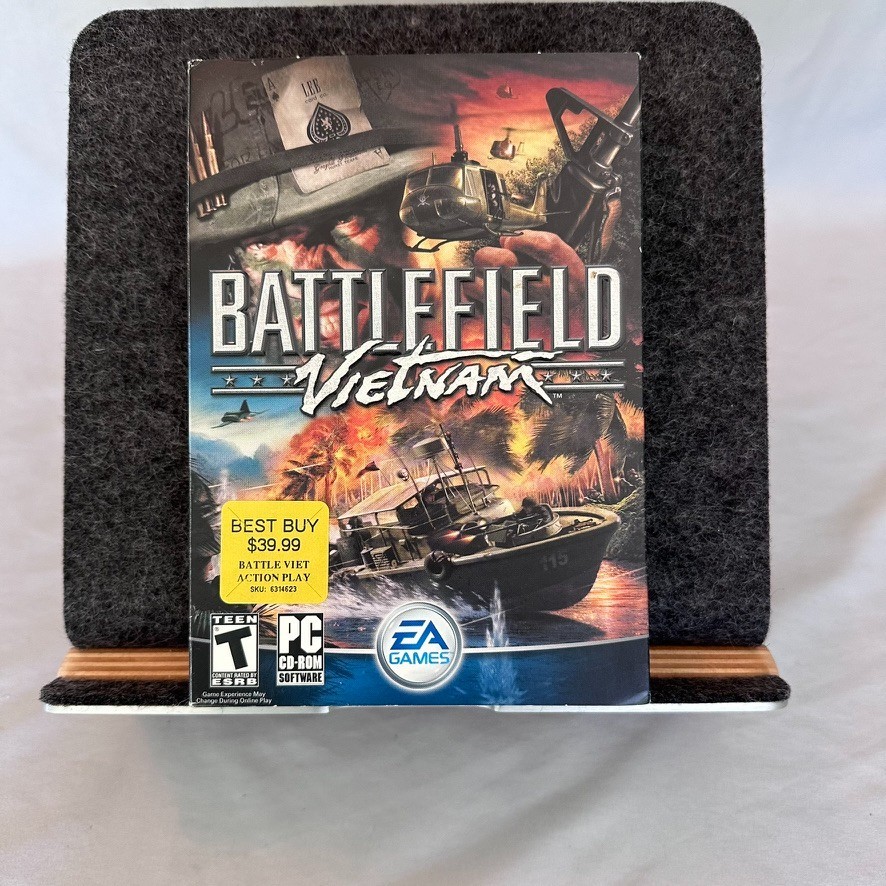 Battlefield Vietnam PC CD-ROM Big Box EA Games 2004 Complete w Manual