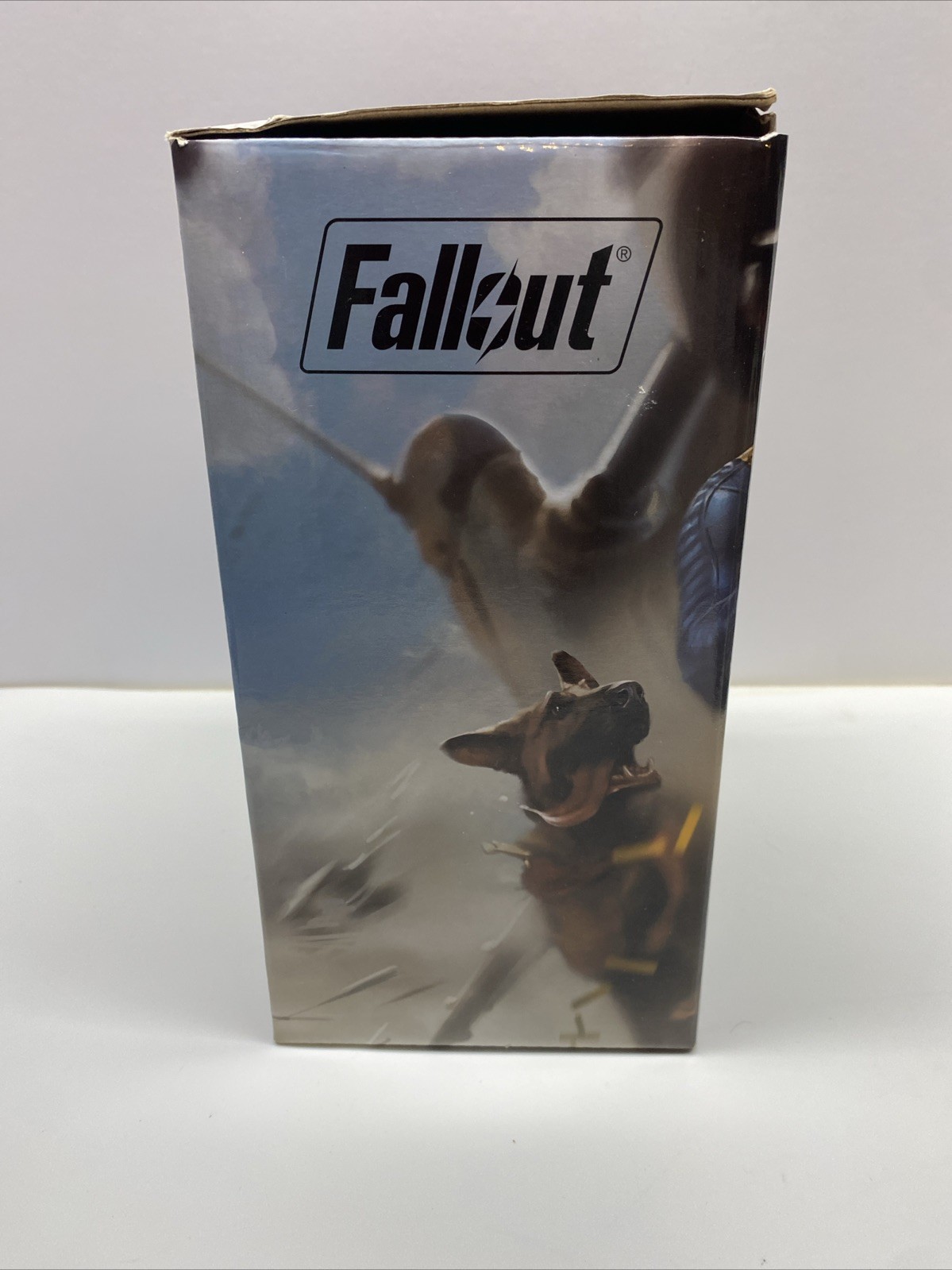 Bethesda Fallout 4 Dogmeat Shepherd 7″ Resin Bobblehead ThinkGeek