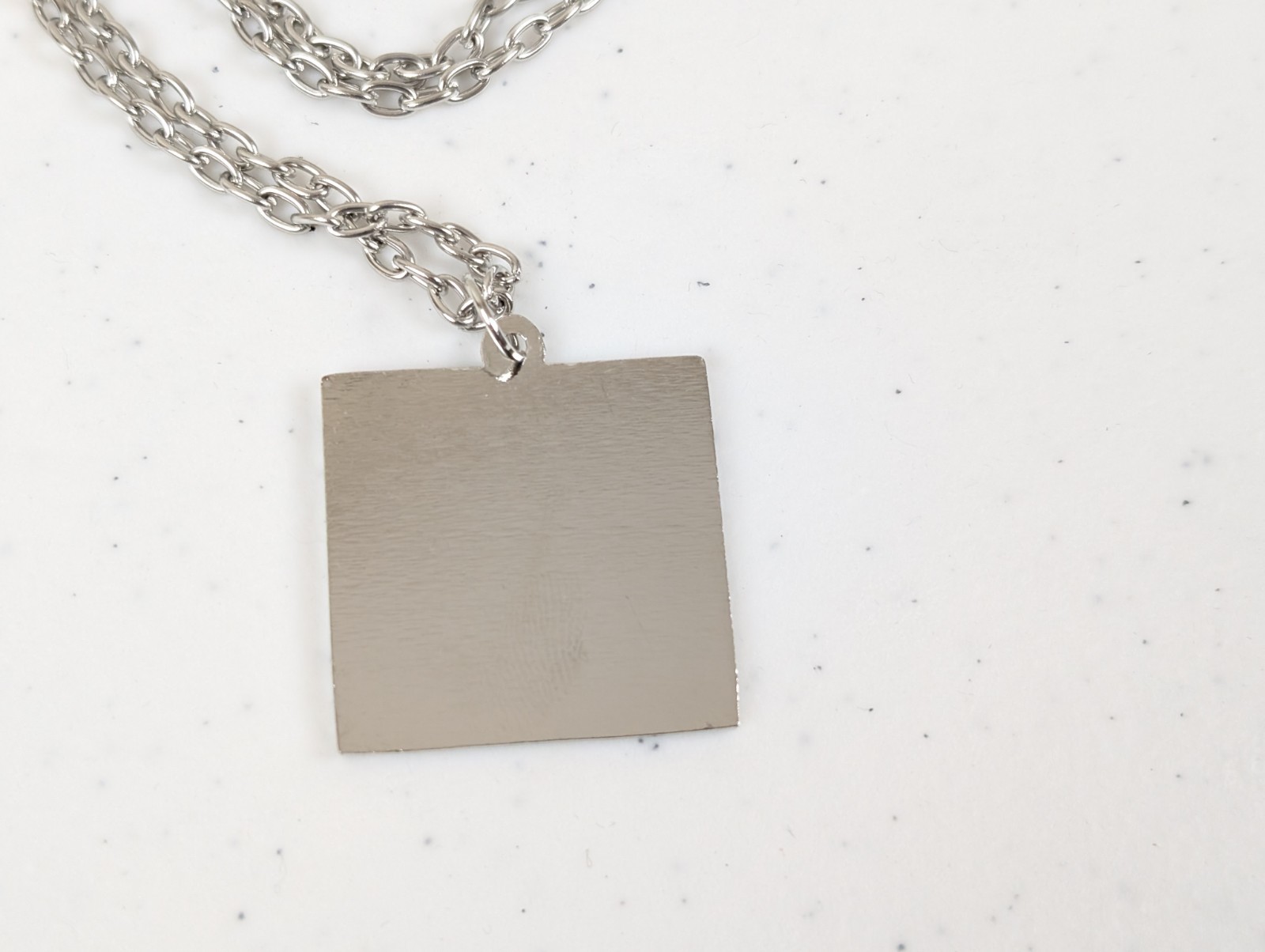 Minecraft Style Creeper Necklace Pixel Green Enamel Pendant Gamer Jewelry 22″