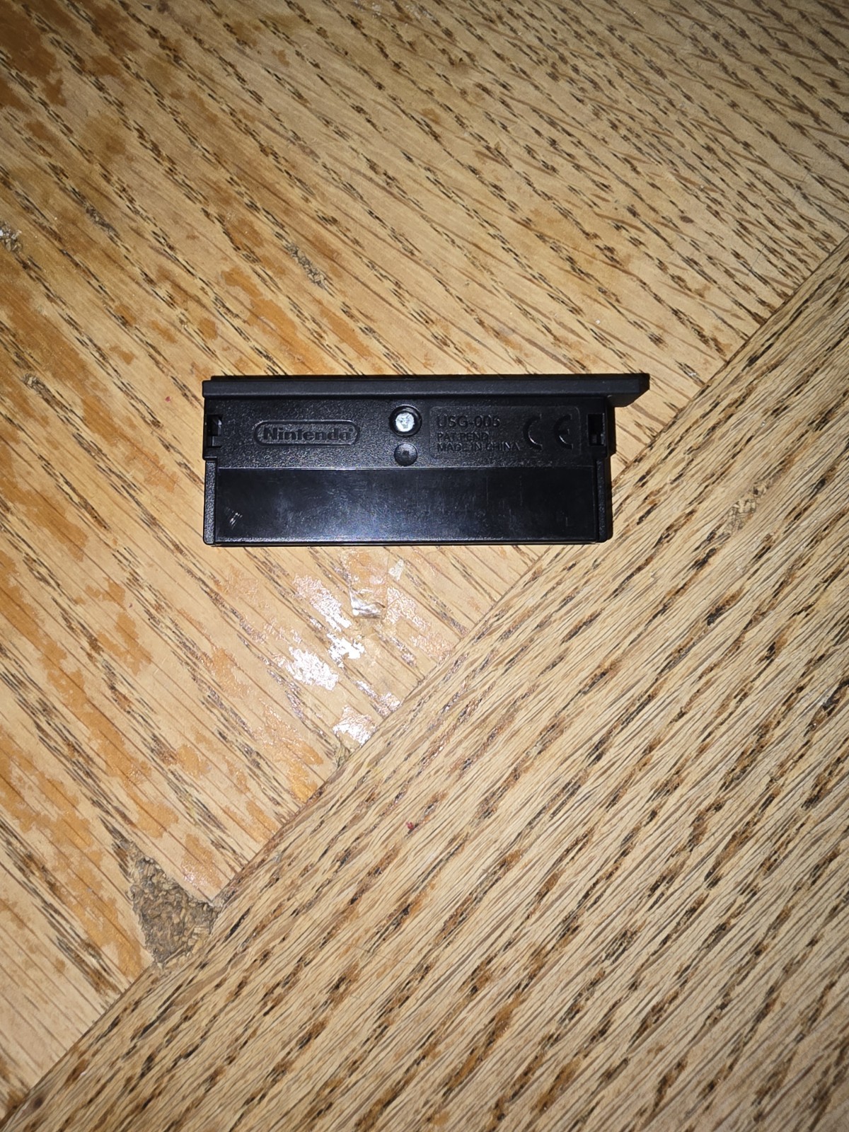 Nintendo DS Lite OEM Matte Black Game Boy Advance Slot 2 Dust Cover (USG-005)