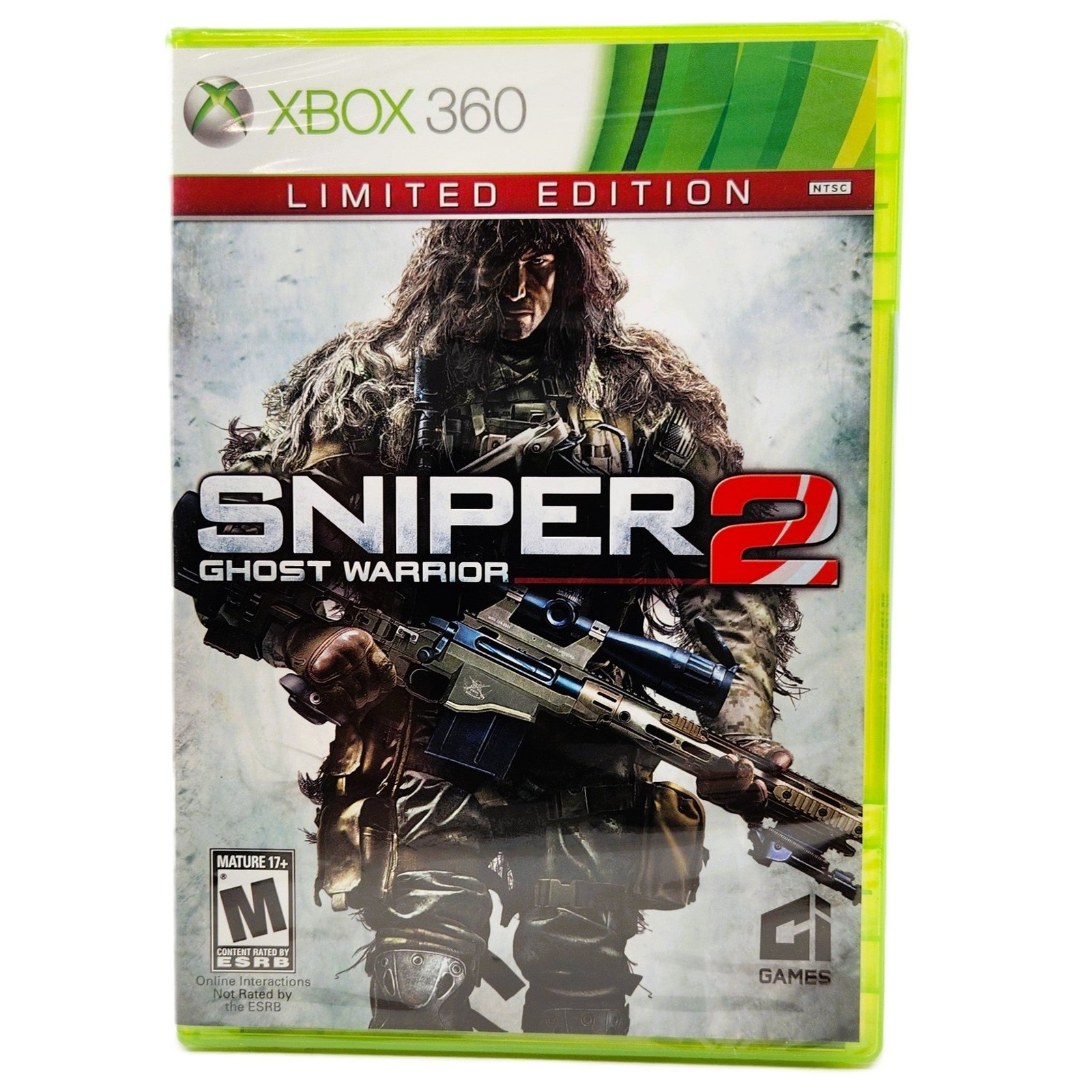 Sniper Ghost Warrior 2 [Limited Edition] Xbox 360 (Brand New, Factory Sealed)