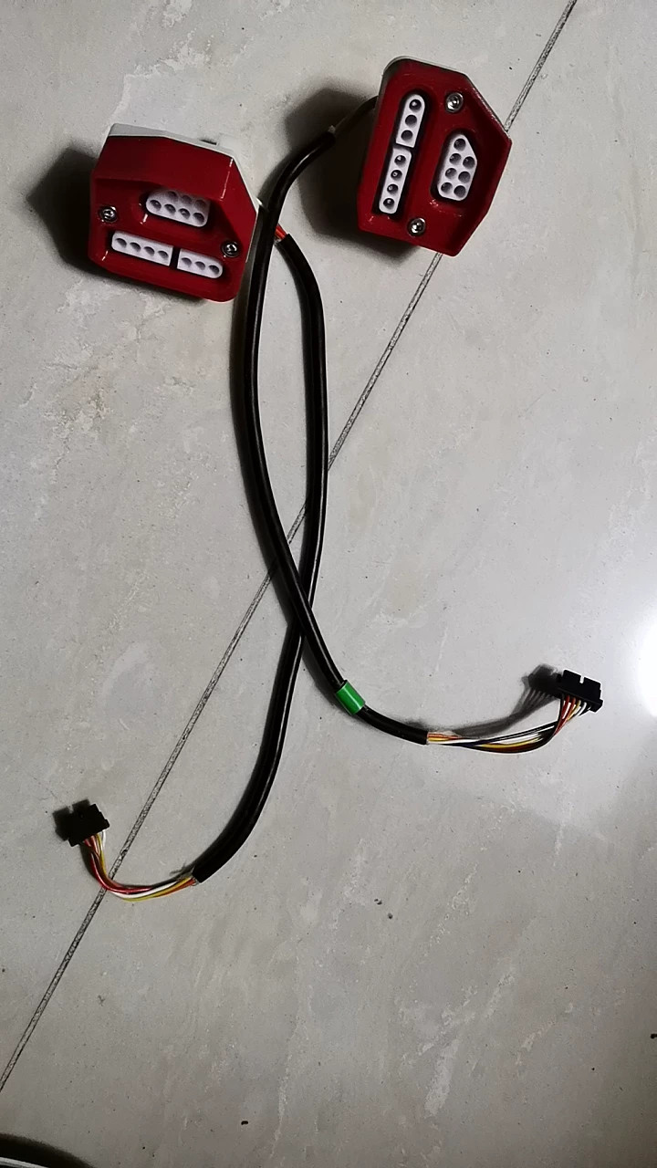 SNES NES controller to Famicom expansion port adapter front-end back-end
