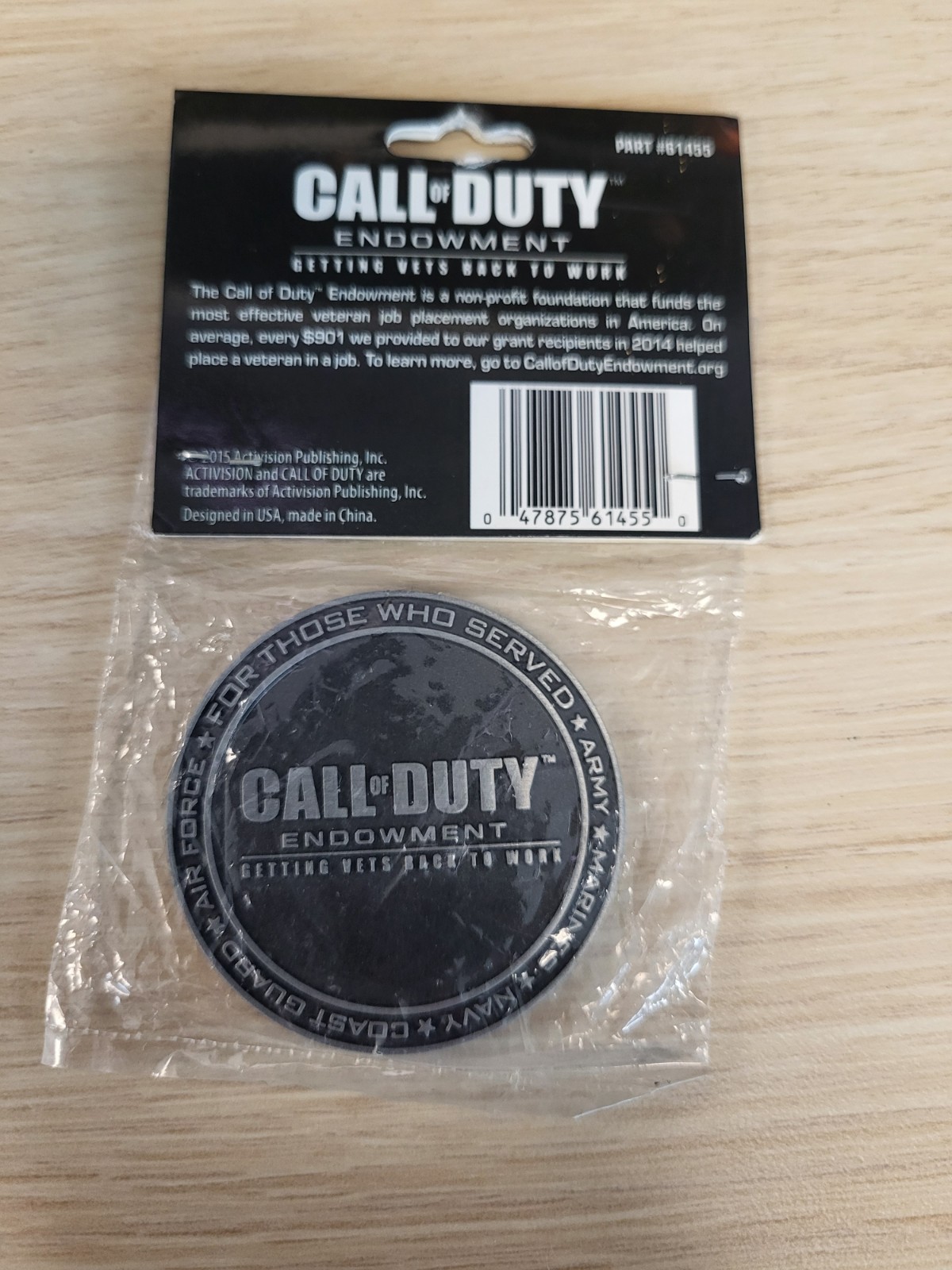 Gamestop Call of Duty Black Ops 3 III Endowment Challenge Coin   