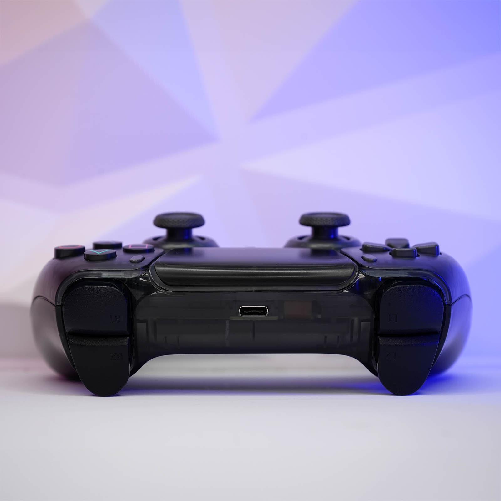 PS2 Zen Black Sony x Killscreen DualSense Retro PS5 Controller Clear Black