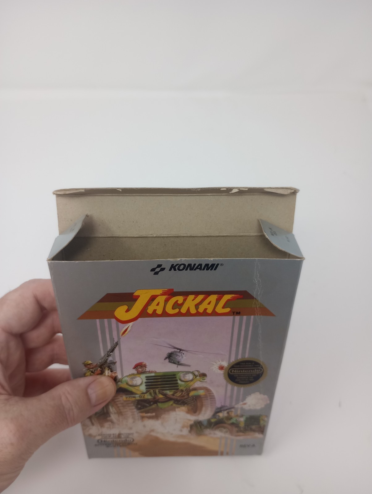 Box Only Jackal (Nintendo Entertainment System, 1987) NO GAME W/ Inserts