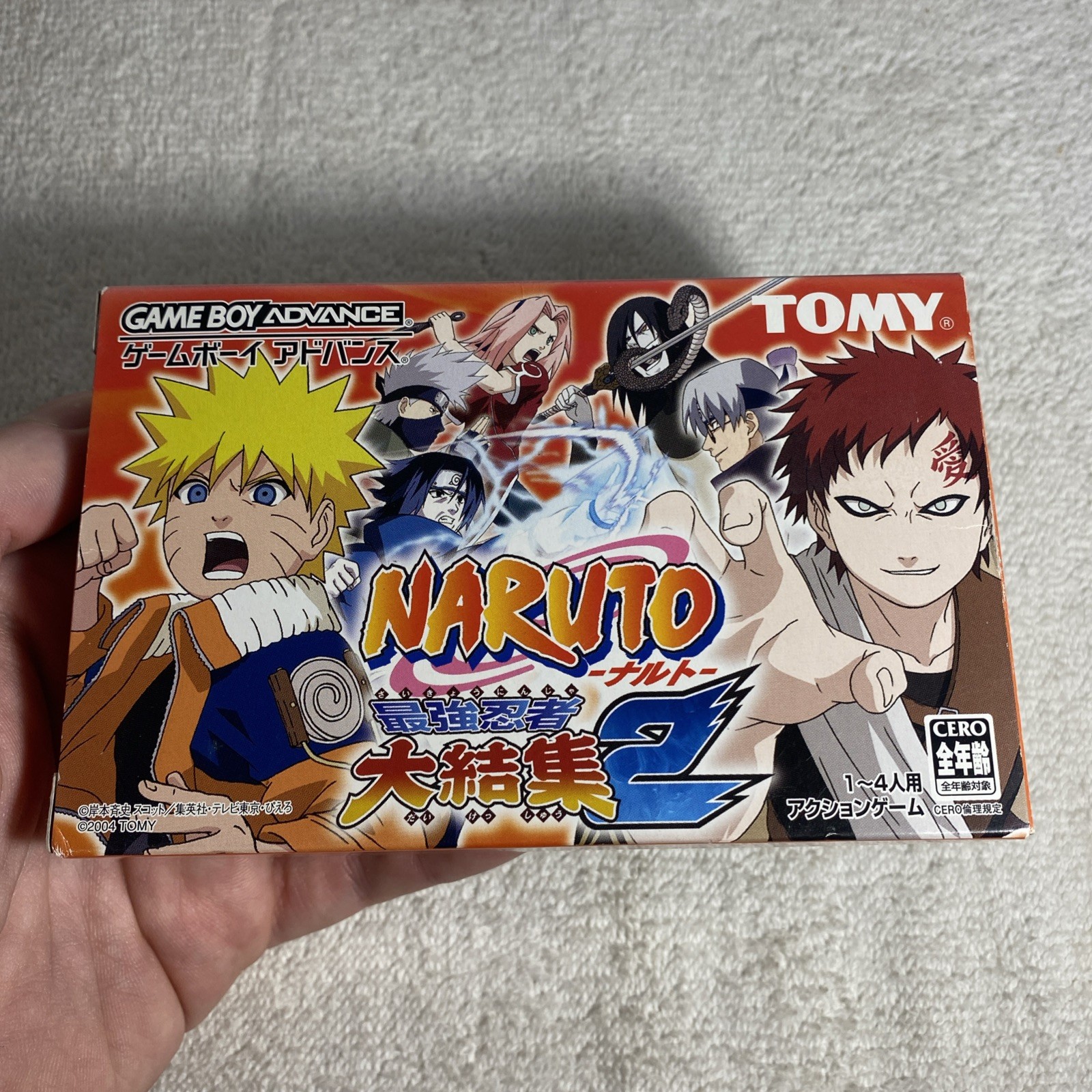 Naruto: Ninja Council 2 – Nintendo Game Boy Advance – AGB-BN2J-JPN CIB