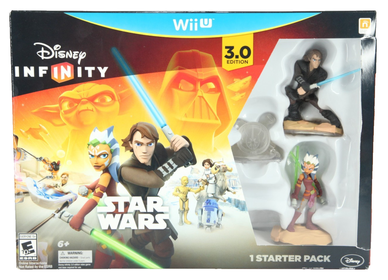 Nintendo WII U Disney Infinity STAR WARS 3.0 Starter Pack Game NEW