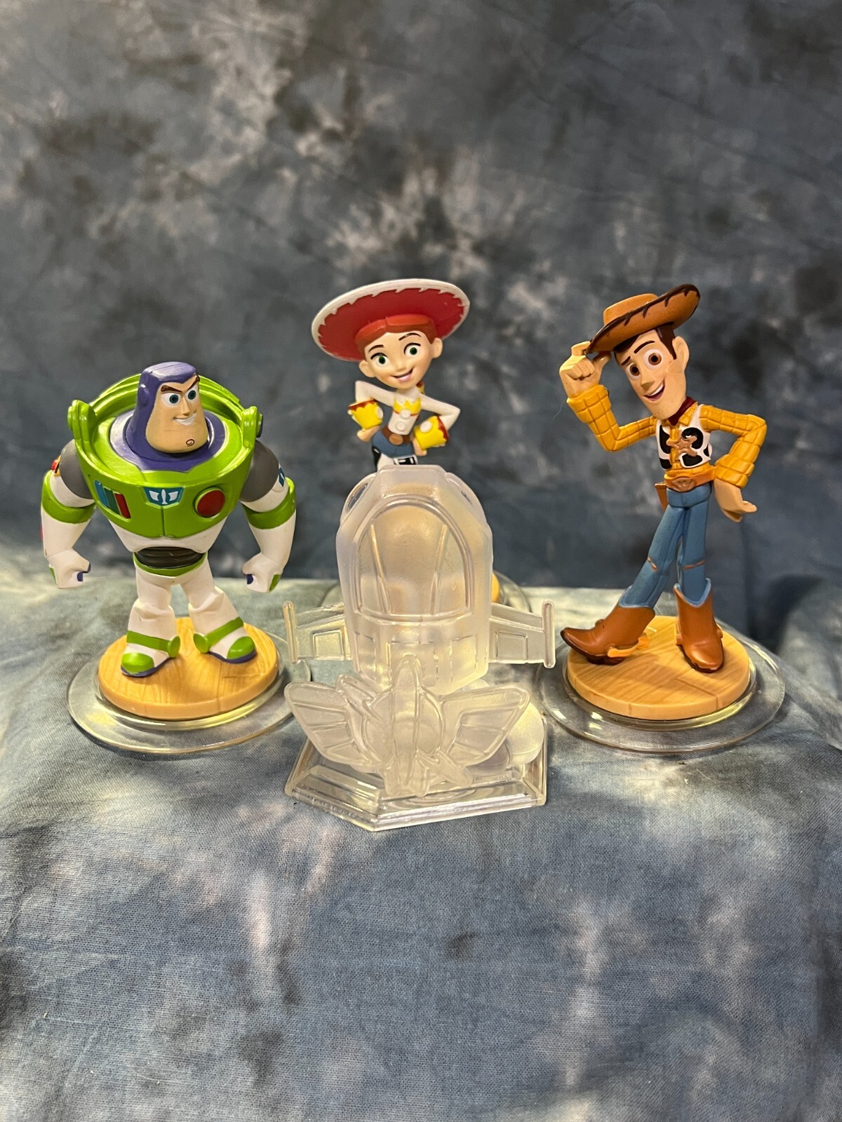 Toy Story Woody Jessie Buzz Power Crystal DISNEY INFINITY Figure Characters LOT