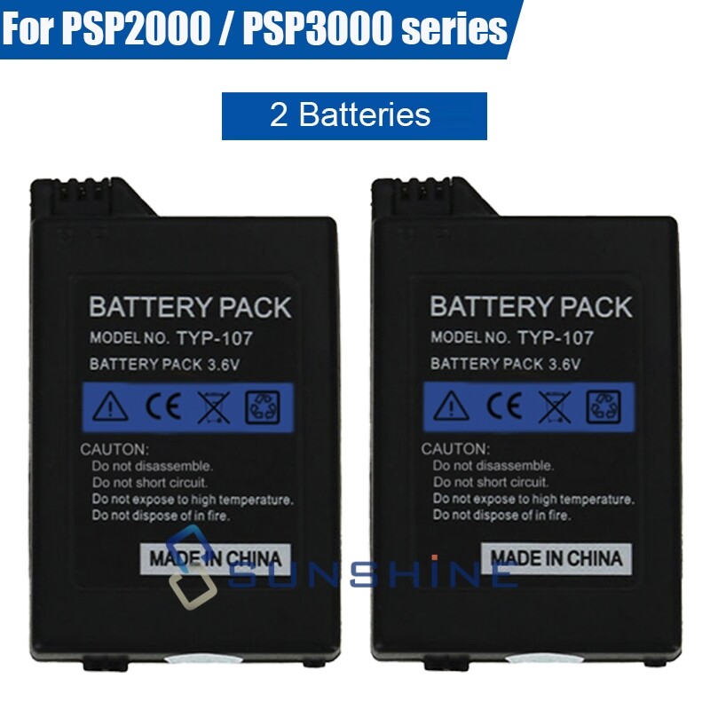 Rechargeable Battery Replacement / Charger For PSP 2000 2001 slim 3000 3001 lite