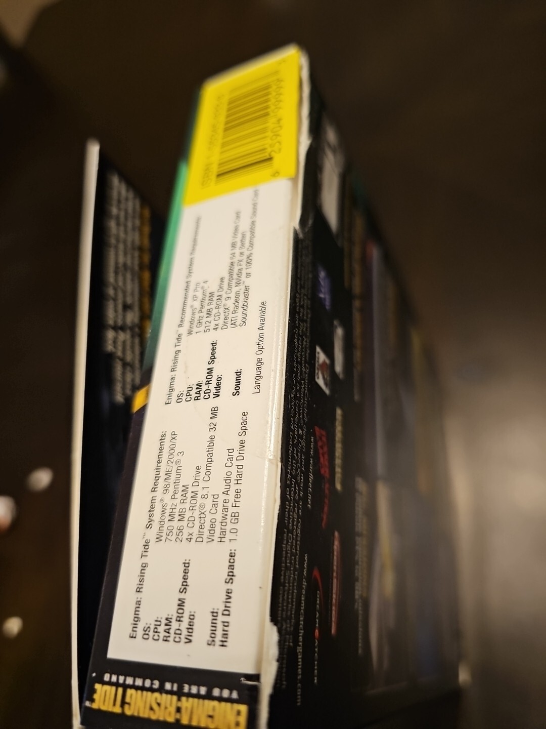 Enigma: Rising Tide GOLD Rare With Box