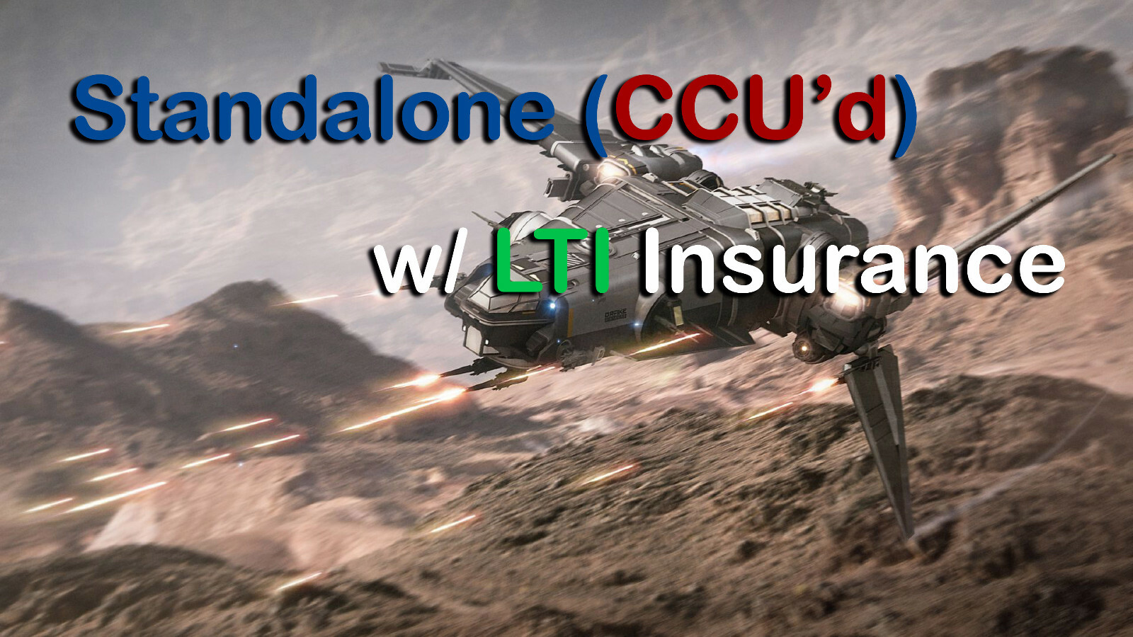 Star Citizen – Corsair (LTI or 10y Insurance) – Ship