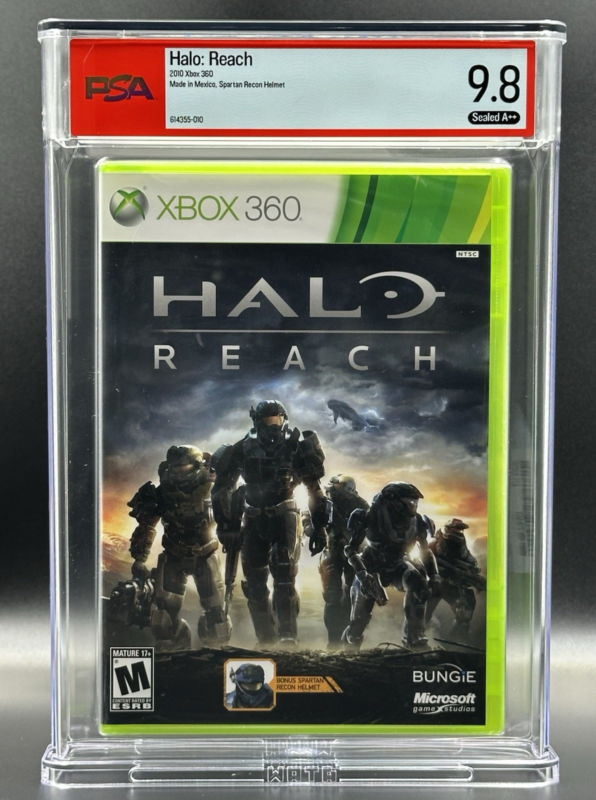 Halo Reach • PSA 9.8 A++ • 1st Print Recon • Xbox 360