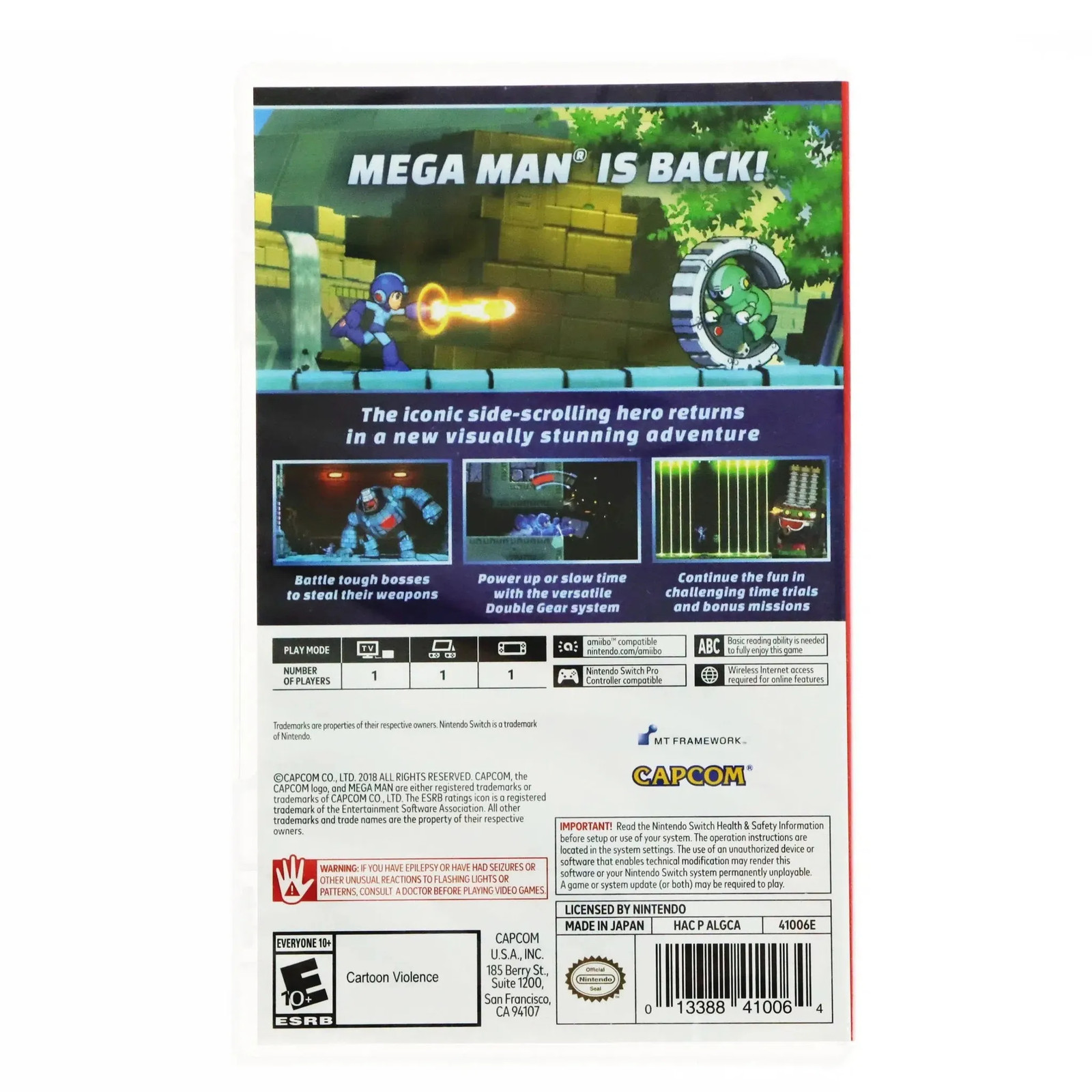 Mega Man 11 – Nintendo Switch