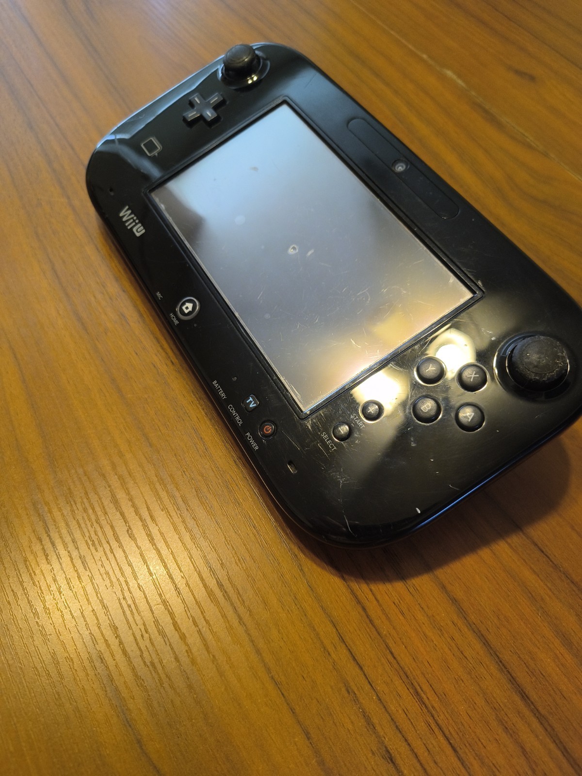 Nintendo WUP-010 Gamepad – Black “Parts Only”