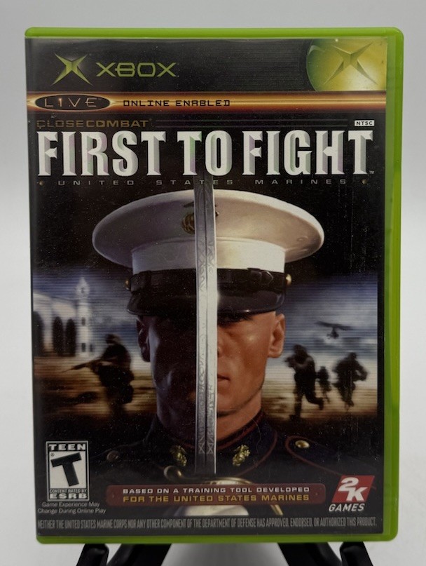 Close Combat: First to Fight (Microsoft Xbox, 2005) Complete Tested Working