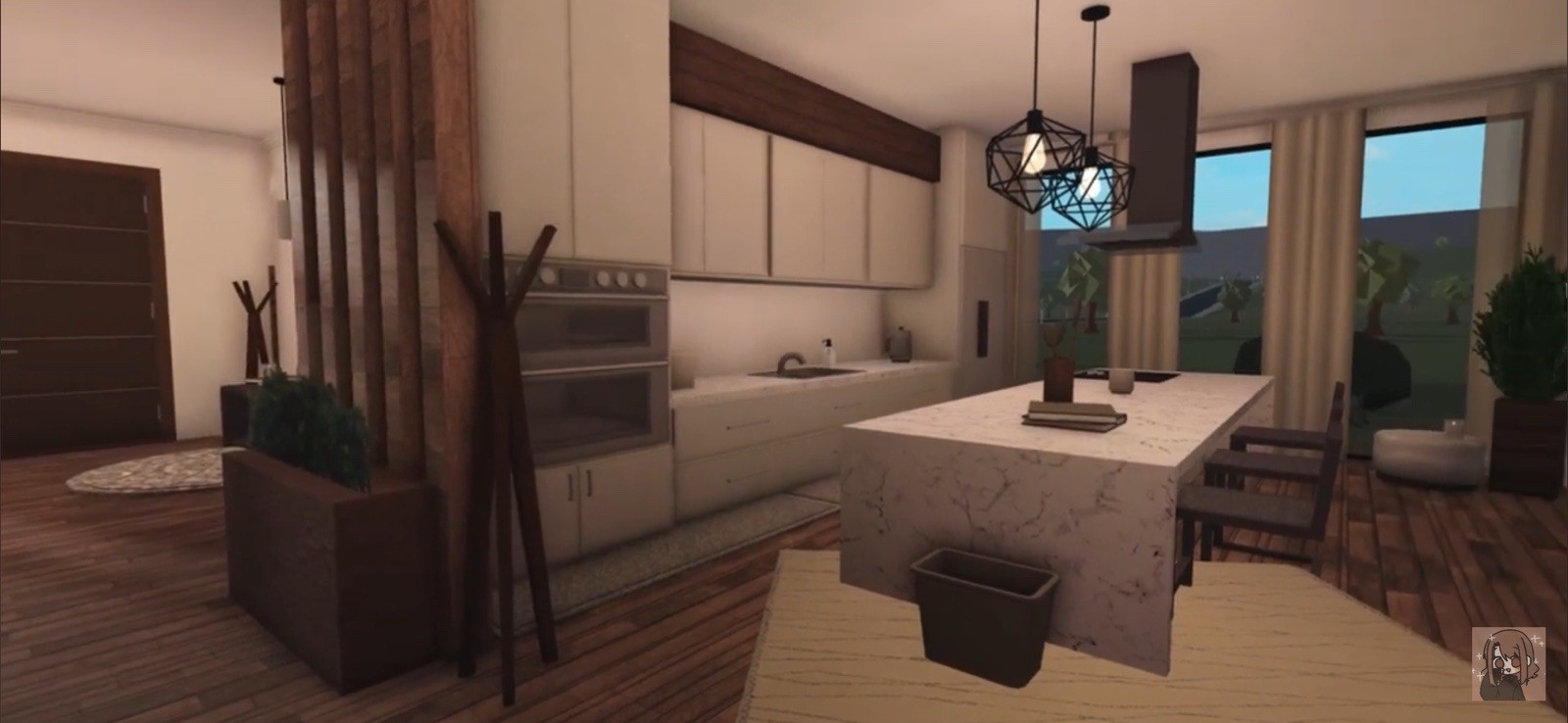 CHIC MODERN HOME BLOXBURG.CHECK DESCRIP.FAST BUILDER FOR CHEAP PRICE
