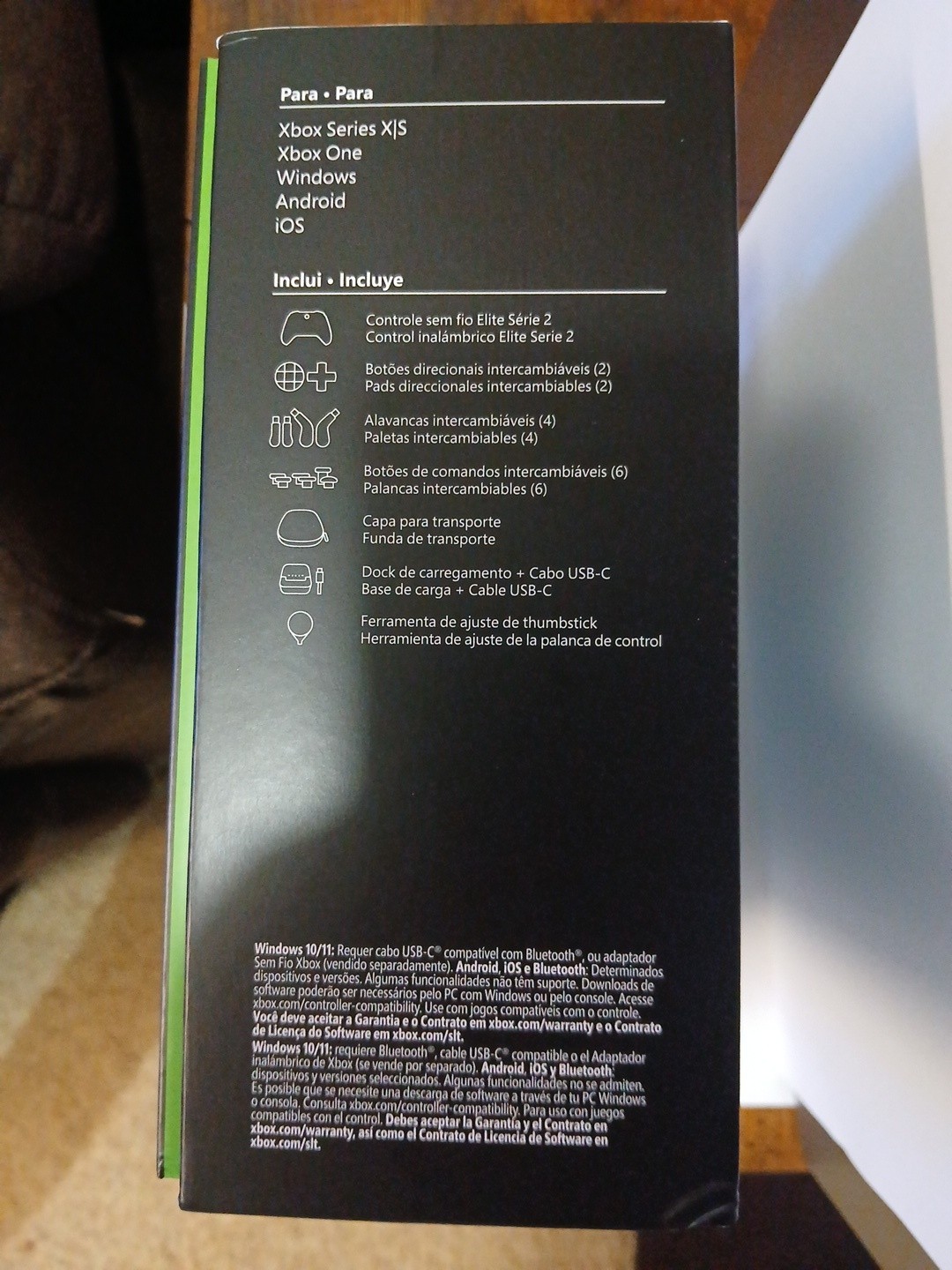 Microsoft Xbox Elite Series 2 Wireless Controller Carbon Black For Xbox/PC