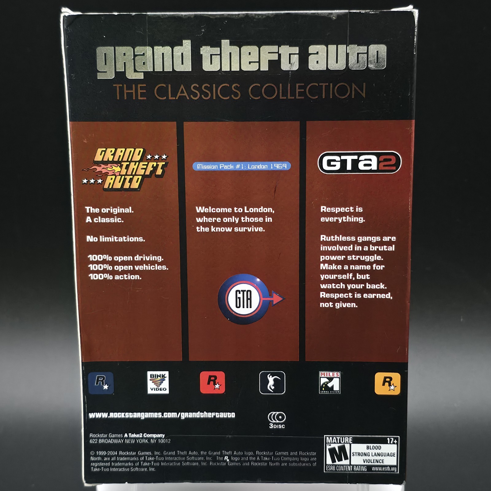 Grand Theft Auto: The Classics Collection, 2004, Small Box, New & Sealed