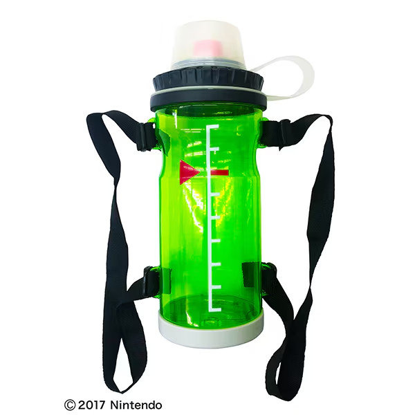 Water Gun Water Play Splatoon 2 Splashooter with Ink Tank Neon Green NEW JAPAN